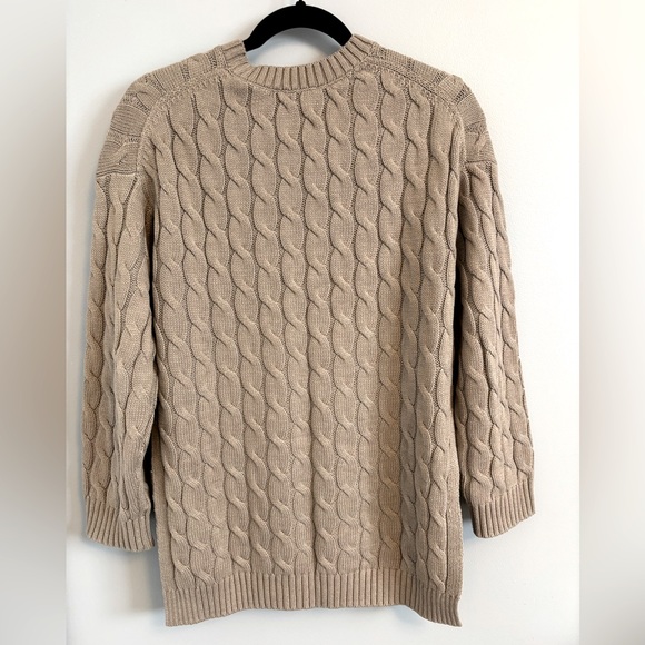 Ricki’s Cable Knit Tunic Length Sweater - Picture 2 of 7